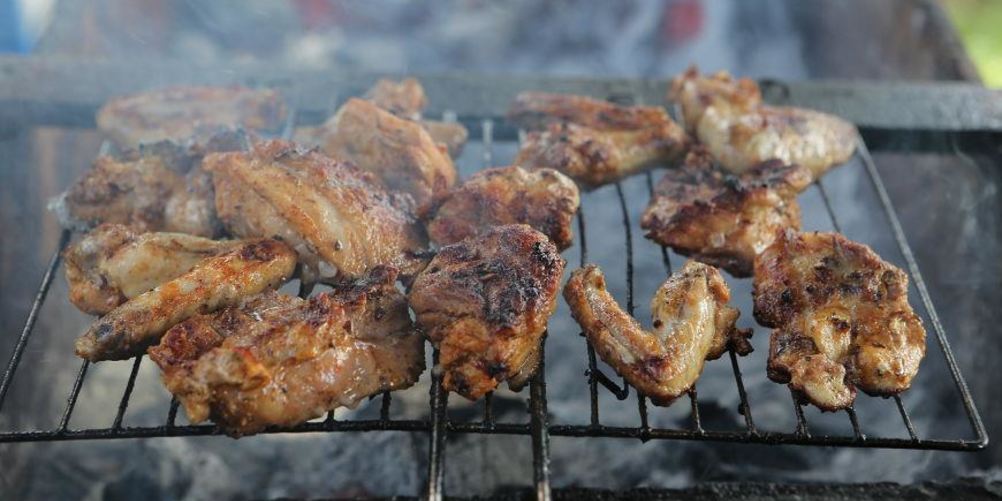 Как приготовить шашлык из курицы и овощей в пряностях