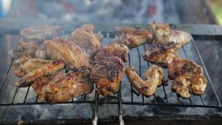 Рецепт Шашлыка из курицы и овощей в пряностях