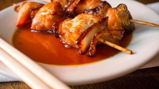 Рецепт Шашлыка из курицы в соусе терияки