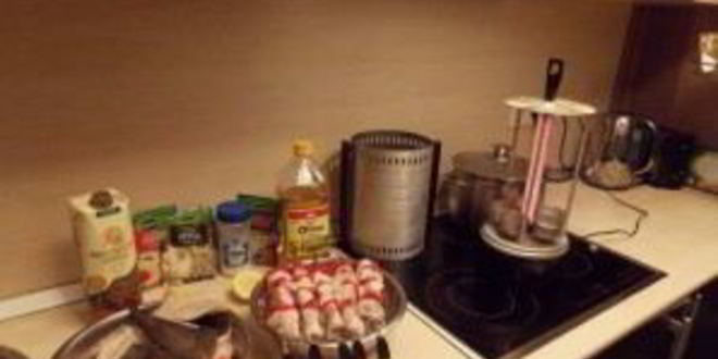 Рецепт шашлыка из осетра