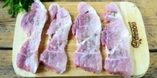 Рецепт шашлыка из свинины рулетиками