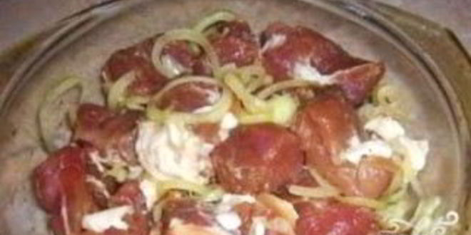 Рецепт шашлыка из свинины в аэрогриле