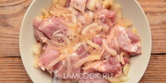 Рецепт шашлыка из свинины в фольге в духовке