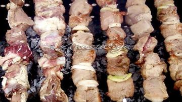 Рецепт Шашлыка из свинины в пряном маринаде