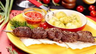 Рецепт Шашлыка из телятины без маринада