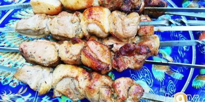 Рецепт шашлыка из утки в коньяке