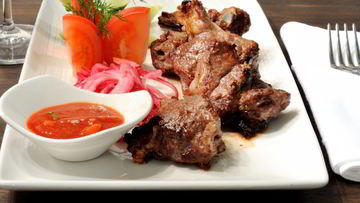 Рецепт Шашлыка на сковороде