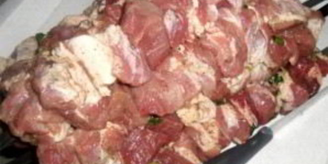 Рецепт шашлыка с киви