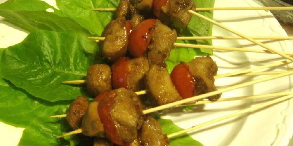 Как приготовить яков-тори — куриных шашлычков