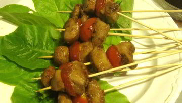 Рецепт Яков-тори — куриных шашлычков