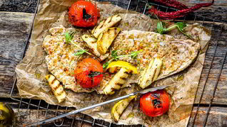 Рецепт Быстрого шницеля из свинины