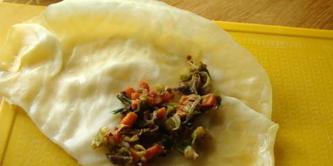 Рецепт капустного шницеля с грибами и овощами