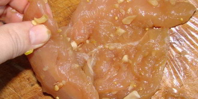 Рецепт куриного шницеля из кусочков малого филе