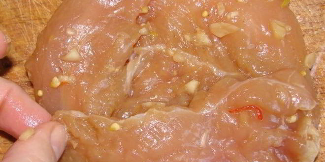 Рецепт куриного шницеля из кусочков малого филе