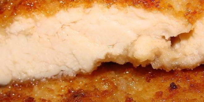 Рецепт куриного шницеля из кусочков малого филе