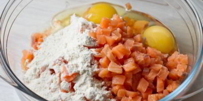 Рецепт рубленых шницелей из лосося