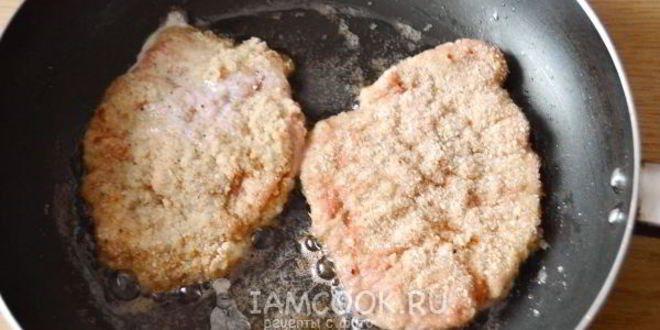 Рецепт шницеля из говядины