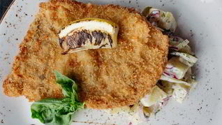 Рецепт Шницеля из индейки в панировке из карри