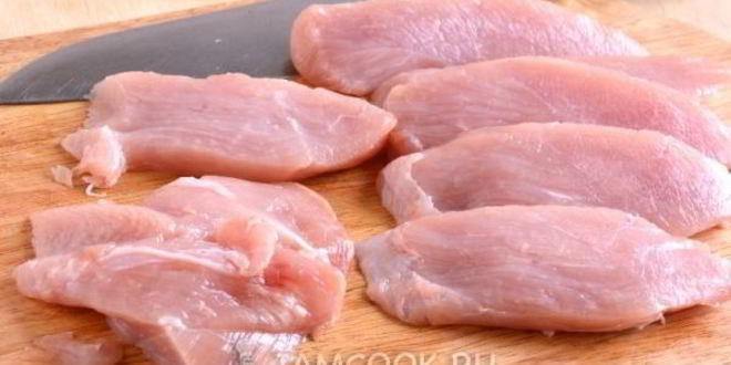 Рецепт шницеля из индейки
