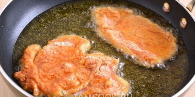 Рецепт шницеля из индейки