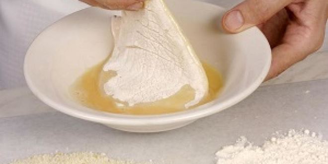 Рецепт шницеля из кальмара