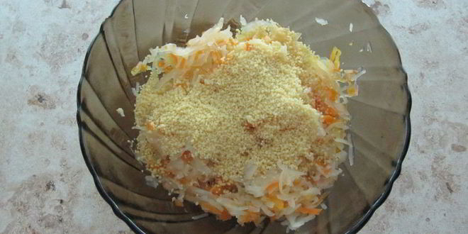 Рецепт шницеля из капусты и моркови