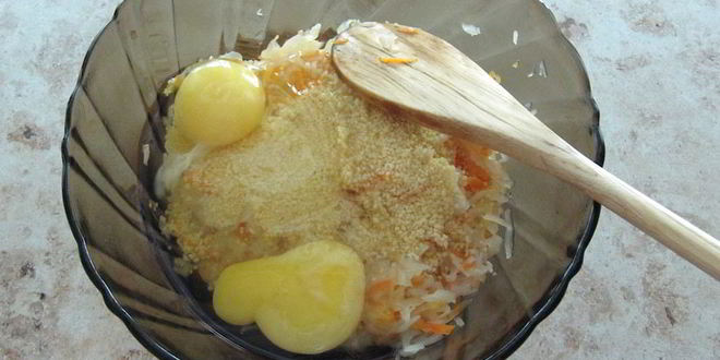 Рецепт шницеля из капусты и моркови