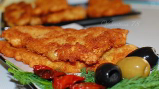 Рецепт Шницеля из куриных грудок