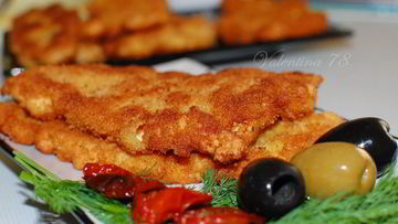 Рецепт Шницеля из куриных грудок
