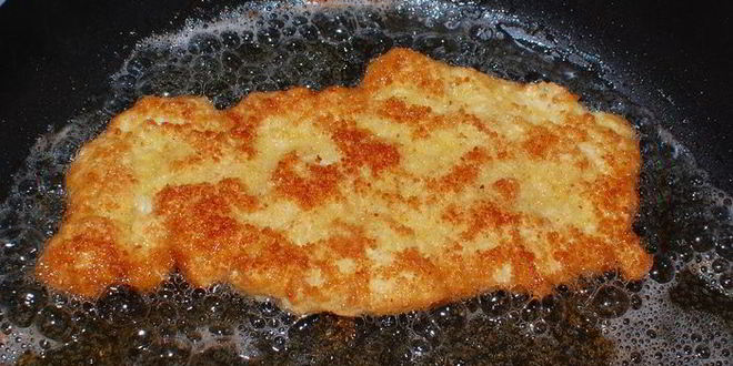 Рецепт шницеля из куриных грудок