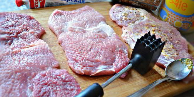 Рецепт шницеля из свинины по-карагеоргиевски