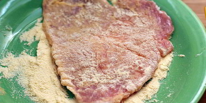 Рецепт шницеля из свинины