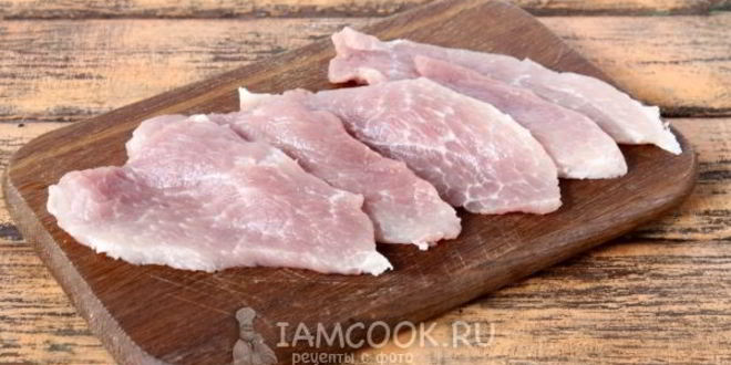 Рецепт шницеля рубленого из свинины