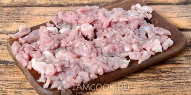 Рецепт шницеля рубленого из свинины