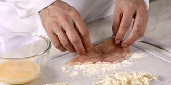 Рецепт шницеля столичного