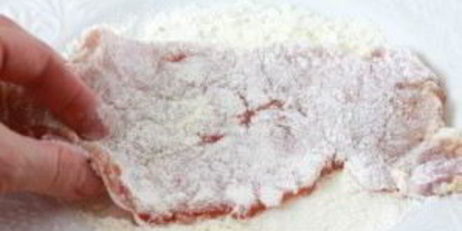 Рецепт шницеля свиного