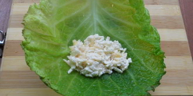 Рецепт шницелей из савойской капусты с сыром