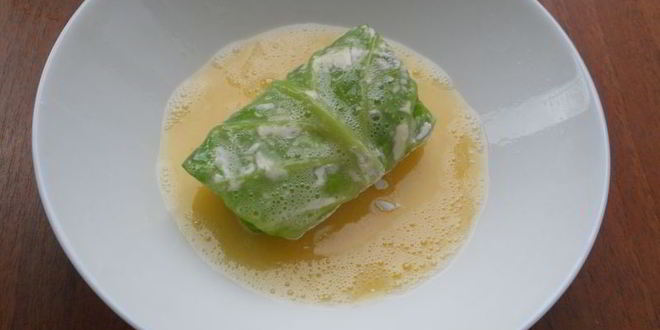 Рецепт шницелей из савойской капусты с сыром