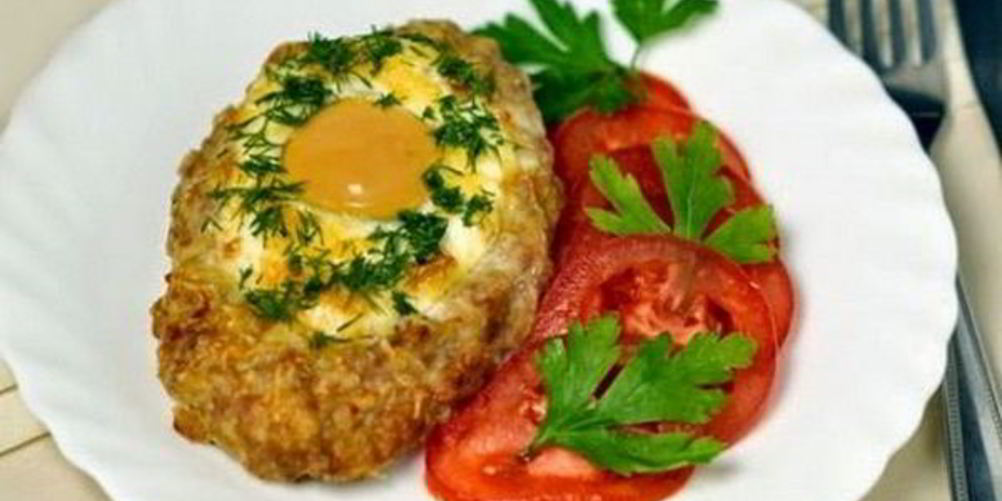 Как приготовить шницели с сыром и яйцом