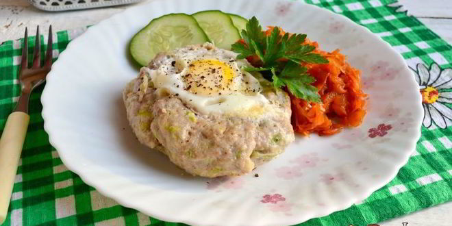 Рецепт свиного шницеля с сыром и яйцом в мультиварке