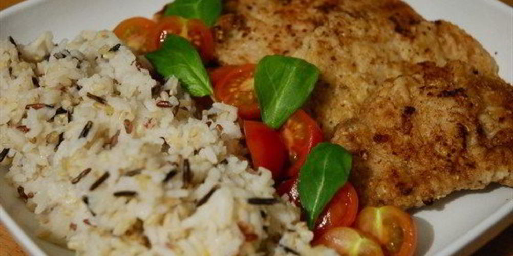 Как приготовить свиной шницель в отрубях