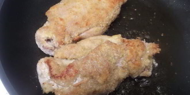 Рецепт свиного шницеля