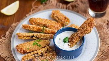 Рецепт Вегетарианского грибного шницеля