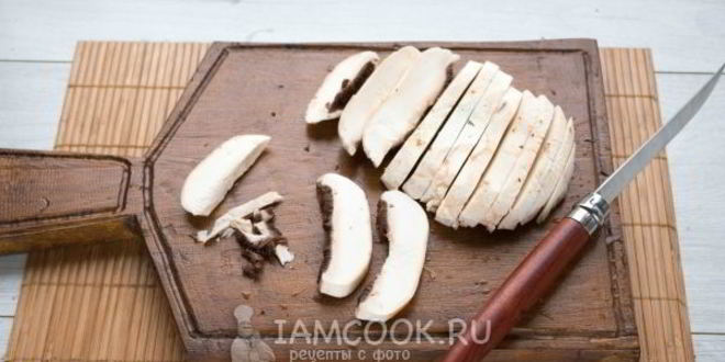 Рецепт вегетарианского грибного шницеля