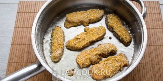 Рецепт вегетарианского грибного шницеля