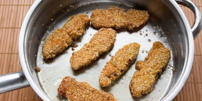 Рецепт вегетарианского грибного шницеля