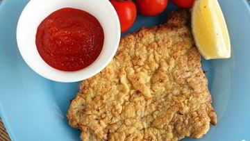 Рецепт Венского шницеля из свинины