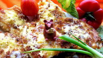 Рецепт Капустных стейков под сыром Джюгас