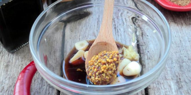 Рецепт куриных стейков в имбирно-пряном маринаде