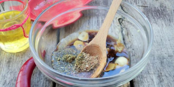 Рецепт куриных стейков в имбирно-пряном маринаде